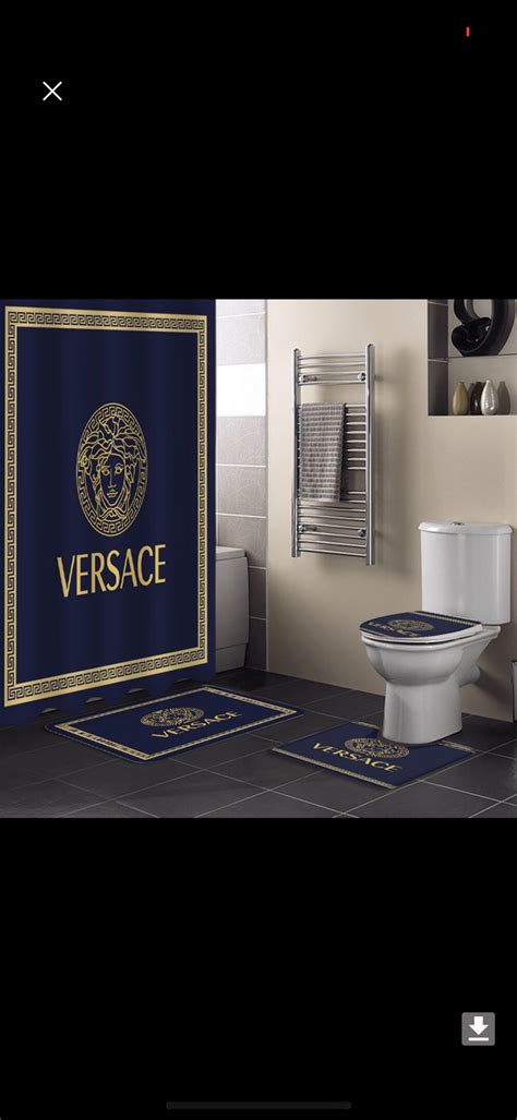 versace accessories bathroom|versace housecoat.